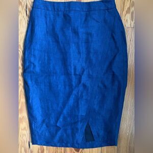 The Limited Blue Pencil Skirt